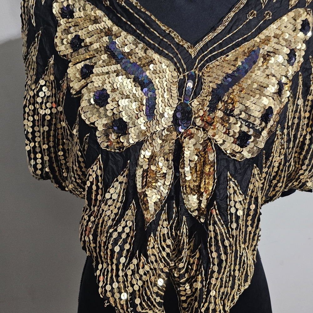 Sequin Butterfly Embellished